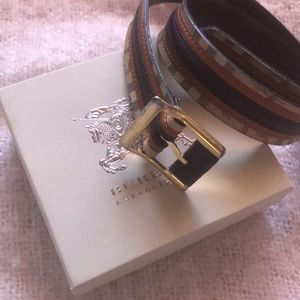 Burberry Brown Belt